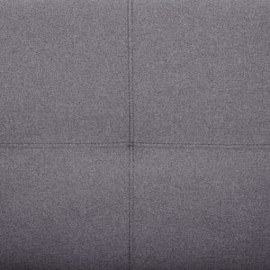 Canapea extensibilă cu trei locuri Atmosphera Dohan, Gri închis, 180x80x80 cm