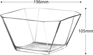 Bol din sticlă LAV Karen, 1900 ml