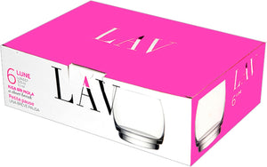 Set de pahare whisky LAV Lune, 325 ml, 6 buc.