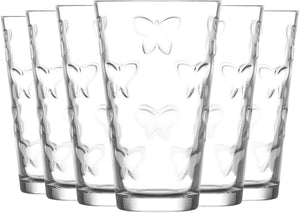 Set de pahare cocktail LAV Kelebek, 325 ml, 6 buc.