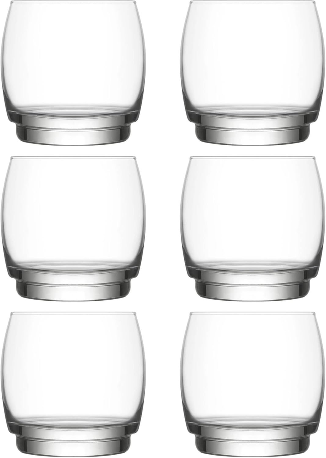 Set de pahare whisky LAV Lune, 325 ml, 6 buc.