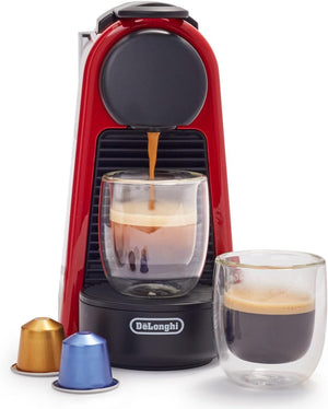 Aparat de cafea DeLonghi Nespresso Essenza Mini EN85.R, 19 bar, 1150 W, 0,6 l, Roșu