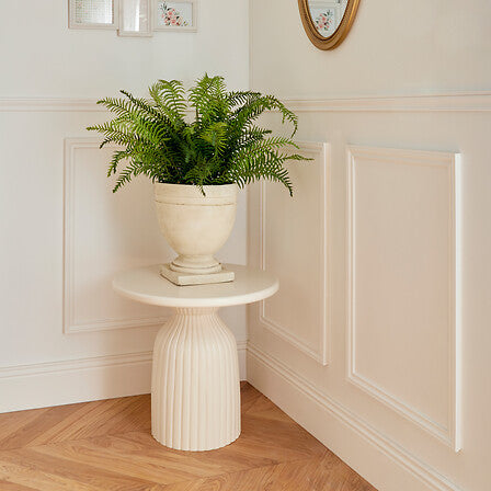 Masă de cafea Totem atmosphere Mudan, ivory, 55 cm