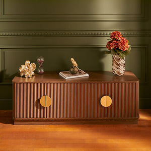 Comodă TV Atmosphere Wany, 4 uși, 140x40x48 cm, MDF