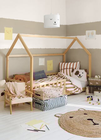 Pernă decorativă pentru copii Atmosphera Dog, 36x24 cm, Boucle