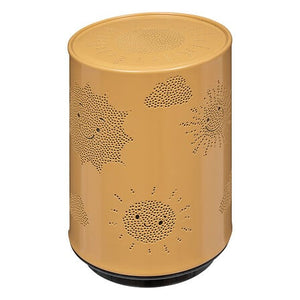 Lampă de noapte pentru copii cu baterii Atmosphera, 13 cm, ocru