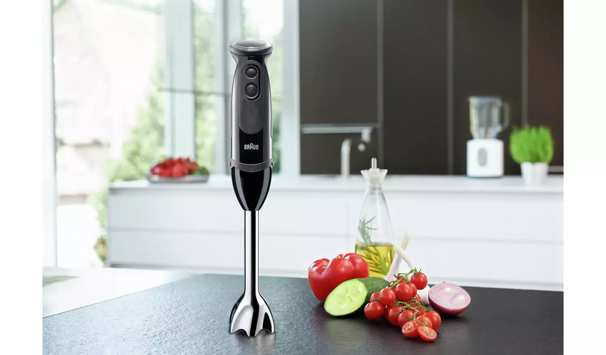 Blender Braun MultiQuick 5237, 5 accesorii, 1000W, Negru