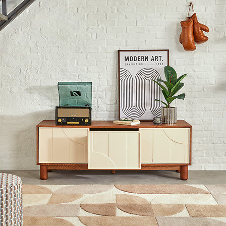 Comodă TV Atmosphera Jilani, 2 uși și 1 sertar, 140x40x50 cm, MDF