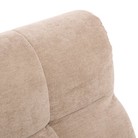 Canapea modulara comprimata atmosfera Miroa, Chenille, Bej