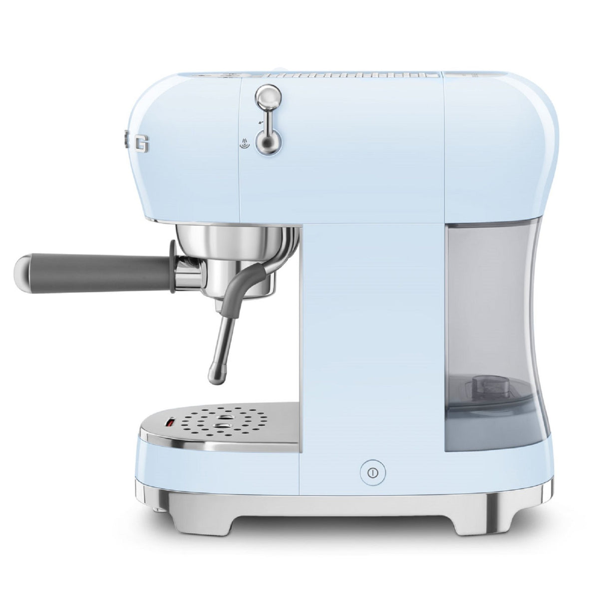 Espressor manual Smeg ECF01PBEU, 1350 W, 15 bar, Albastru