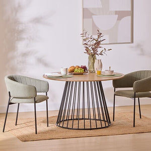 Masă de dining Atmosphera Rayo, frasin, Ø120 cm