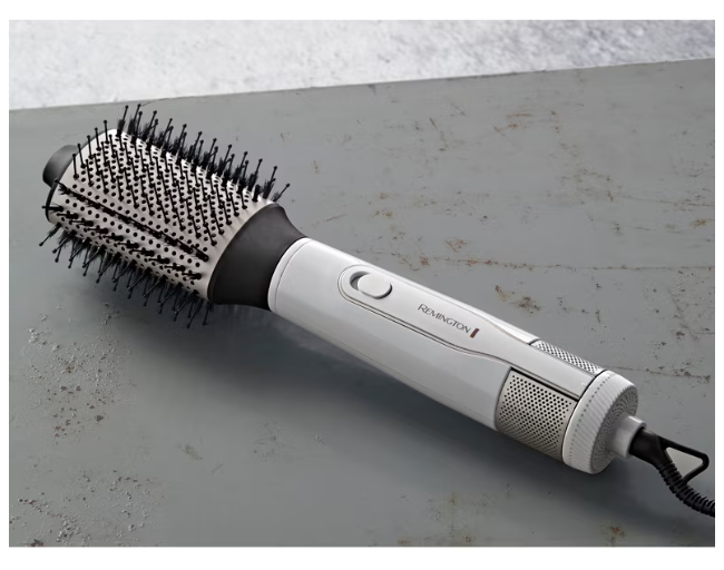 Remington AS8901 HYDRAluxe Styler, Aer cald, 1200 W, 3 niveluri de temperatură, 3 viteze, Alb