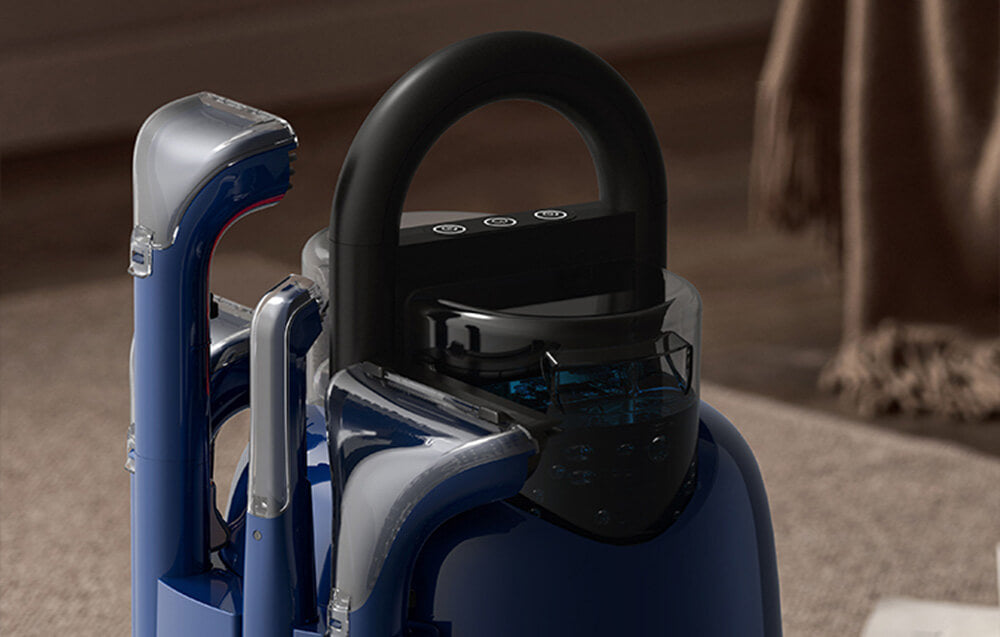 Aspirator de rufe Xiaomi Deerma DEM-BY200, 950 W, rezervor de apă de 1600 ml, presiune de 1 bar, albastru