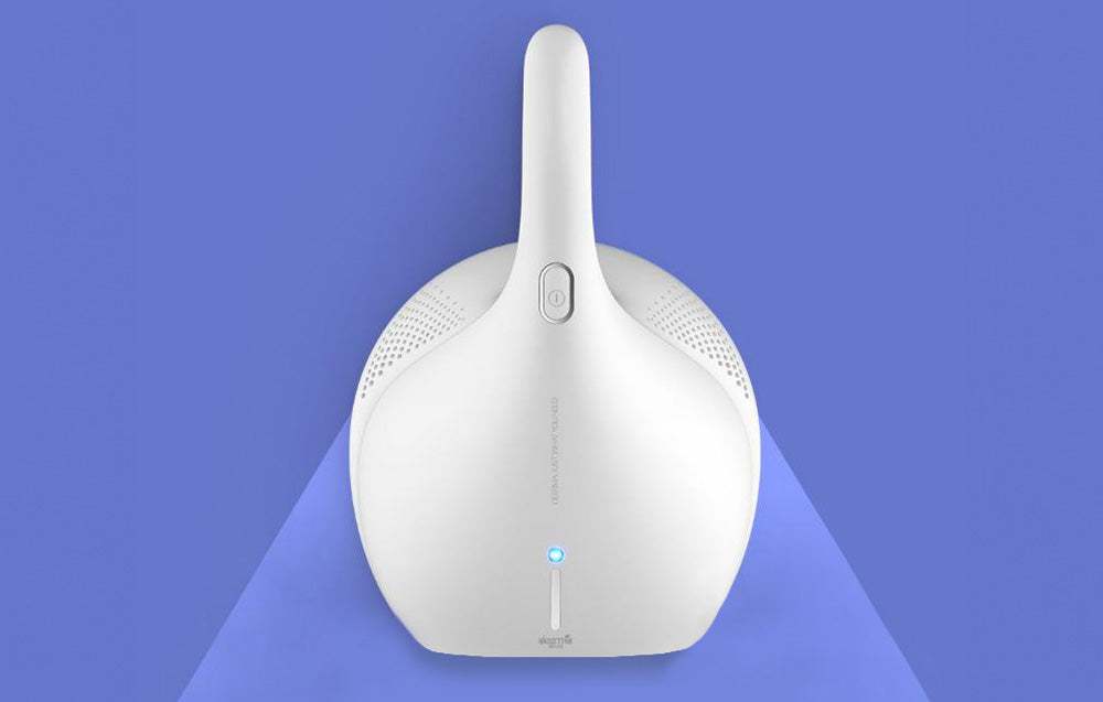 Aspirator de mână Deerma, CM800, 450W, anti-acarieni, lumină UV, 13000Pa, alb