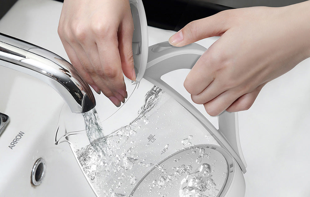 Fierbător electric Deerma SH30W, 2200W, 1,7 L, Alb