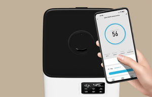 Umidificator de aer cu ultrasunete Deerma DEM-F951W, 4,8L, 30W, control Wi-Fi, aromaterapie, filtrare, alb