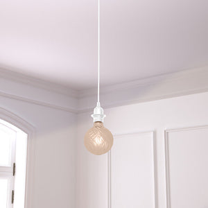 Cablu de suspensie pentru lampă suspendată Noe, 80 cm, albă