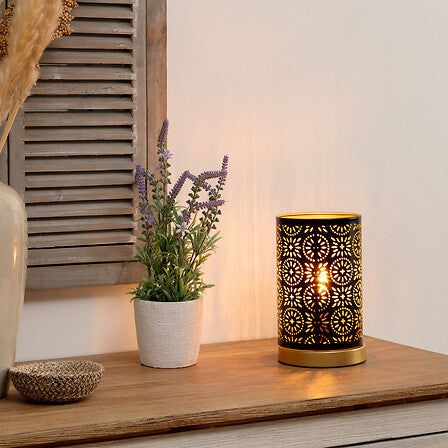 Lampă de noapte Atmosphera Gypsy, 22 cm, Metal