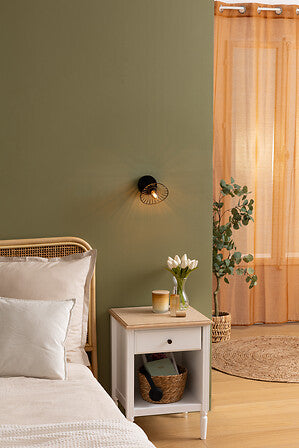 Lampă de atmosferă Adelia, 10 cm, Negru