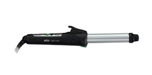 Ondulator Braun Satin Hair 7 IONTEC CU710, Înveliș ceramic, Tehnologie ionică, 185 de grade, Negru/Gri