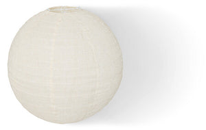 Лампион atmosphera Jordy, Ленен, Бял, Ø43 cm