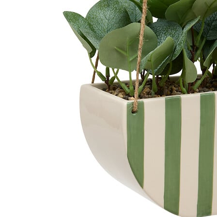 Plantă artificială Atmosphera Chéri suspendată, 27 cm, diverse specii