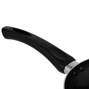 Комплект 2 тигана 5five Essentiels, Алуминий, Индукция, 24/28 cm, Черен