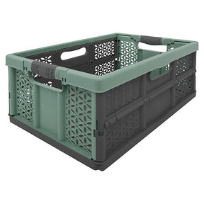 Сгъваема кутия 5five Fold'N'Box, Полипропилен, 32L, Черна