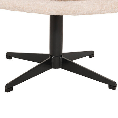 Taburet Atmosphera Stelan, bej, 53x48x44 cm