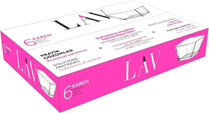 Bol de sticlă LAV Karen, 300 ml, 6 bucăți