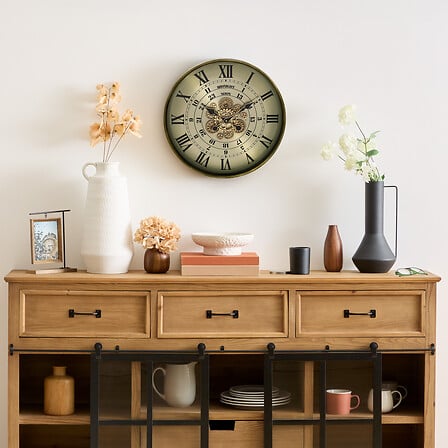 Стенен часовник atmosphera Michel, Метал, Ø60 cm