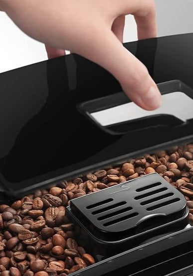 Espressor DeLonghi Magnifica S ECAM 21.117.B, 15 bar, 1450 W, Râșniță metalică