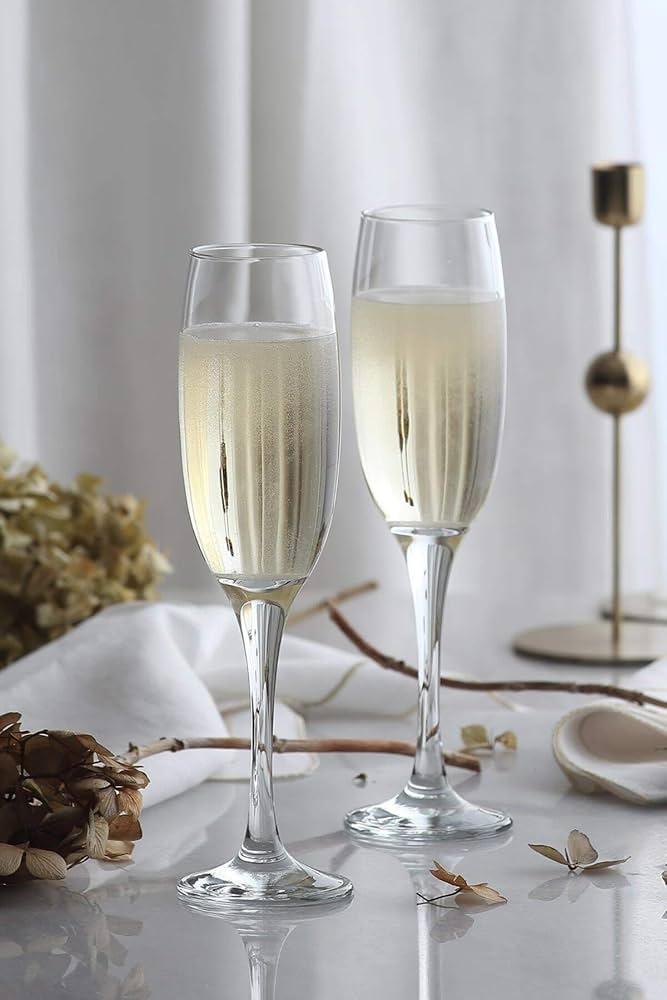 Set pahare de șampanie LAV Venue, 220 ml, 6 buc.