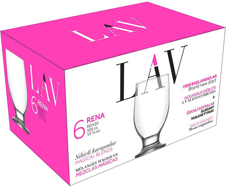 Set pahare de bere LAV Rena, 305 ml, 6 buc.