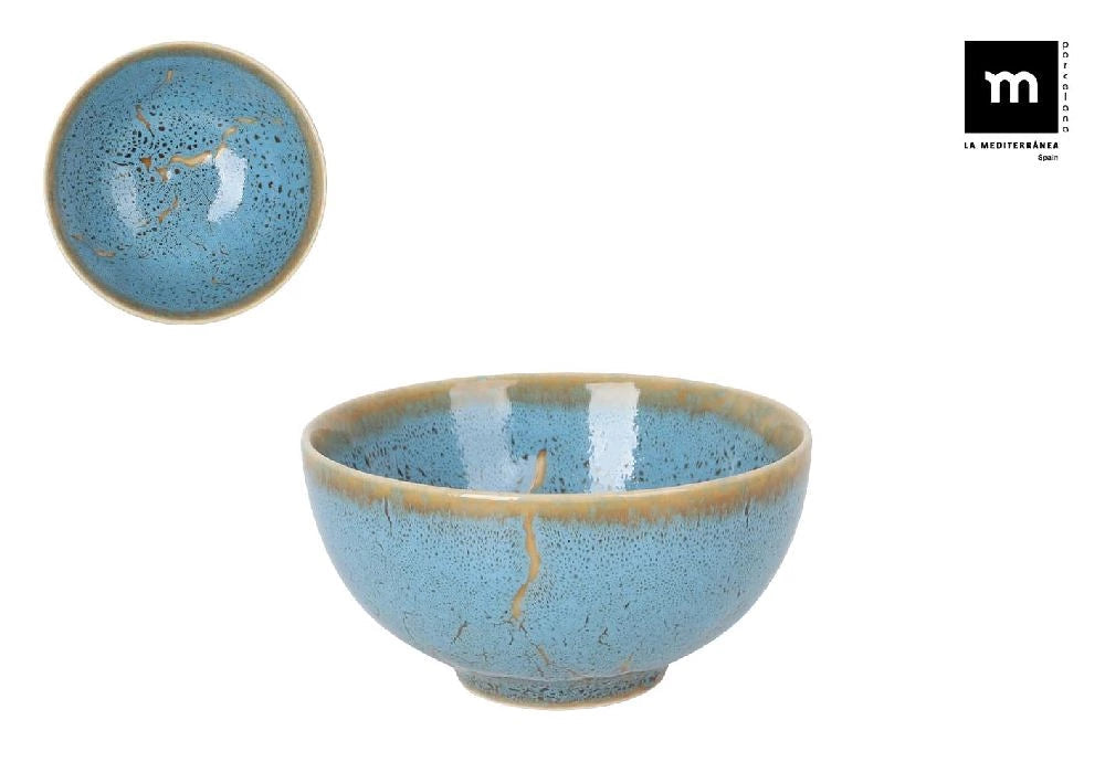 Bol japonez LA MEDITERRANEA Lui, 11x6 cm, Porțelan