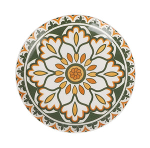 Set de farfurii de desert japoneze LA MEDITERRANEA Kait, 20 cm, porțelan, 6 buc.