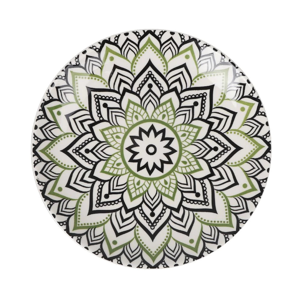 Set de farfurii de desert japoneze LA MEDITERRANEA Kait, 20 cm, porțelan, 6 buc.