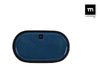Farfurie ovala LA MEDITERRANEA Chester Blue, portelan