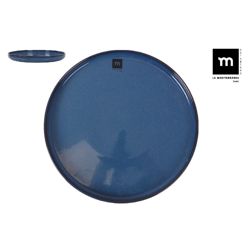 LA MEDITERRANEA Chester Blue farfurie principală, 27cm