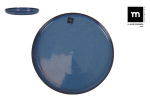 Farfurie principală LA MEDITERRANEA Chester Blue, 24x2.5cm, porțelan