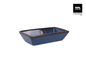 Vas dreptunghiular LA MEDITERRANEA Pica, 14x7 cm, Porțelan