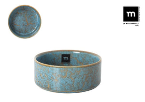 Bol LA MEDITERRANEA Albastru Scratch, 13x5cm, porțelan