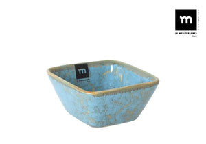 Bol LA MEDITERRANEA Albastru Scratch, 11x5 cm, Porțelan