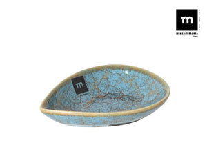 Bol LA MEDITERRANEA Albastru Scratch, 15x10x3 cm, Porțelan