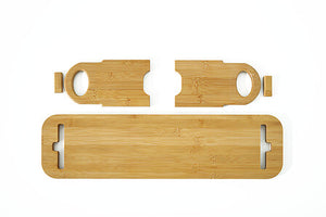 Рафт за съхранение 5five, Бамбук, Бежов, 59.5 cm