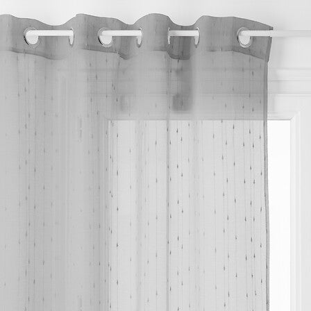 Anissa sheer curtains 140 x 240 cm grey