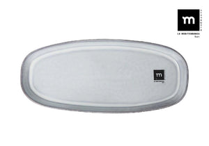 Platoul oval LA MEDITERRANEA Argila, Porțelan