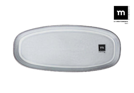 Platoul oval LA MEDITERRANEA Argila, Porțelan