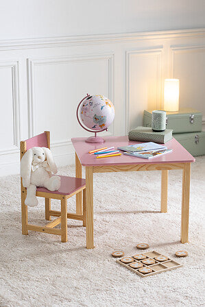 Masă pentru copii Atmosphera Classic, MDF, roz