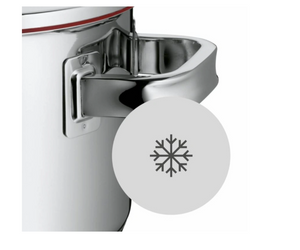 Set de cratițe WMF cu capac, inox, 9 piese